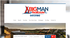 Desktop Screenshot of bigmaninrealestate.com